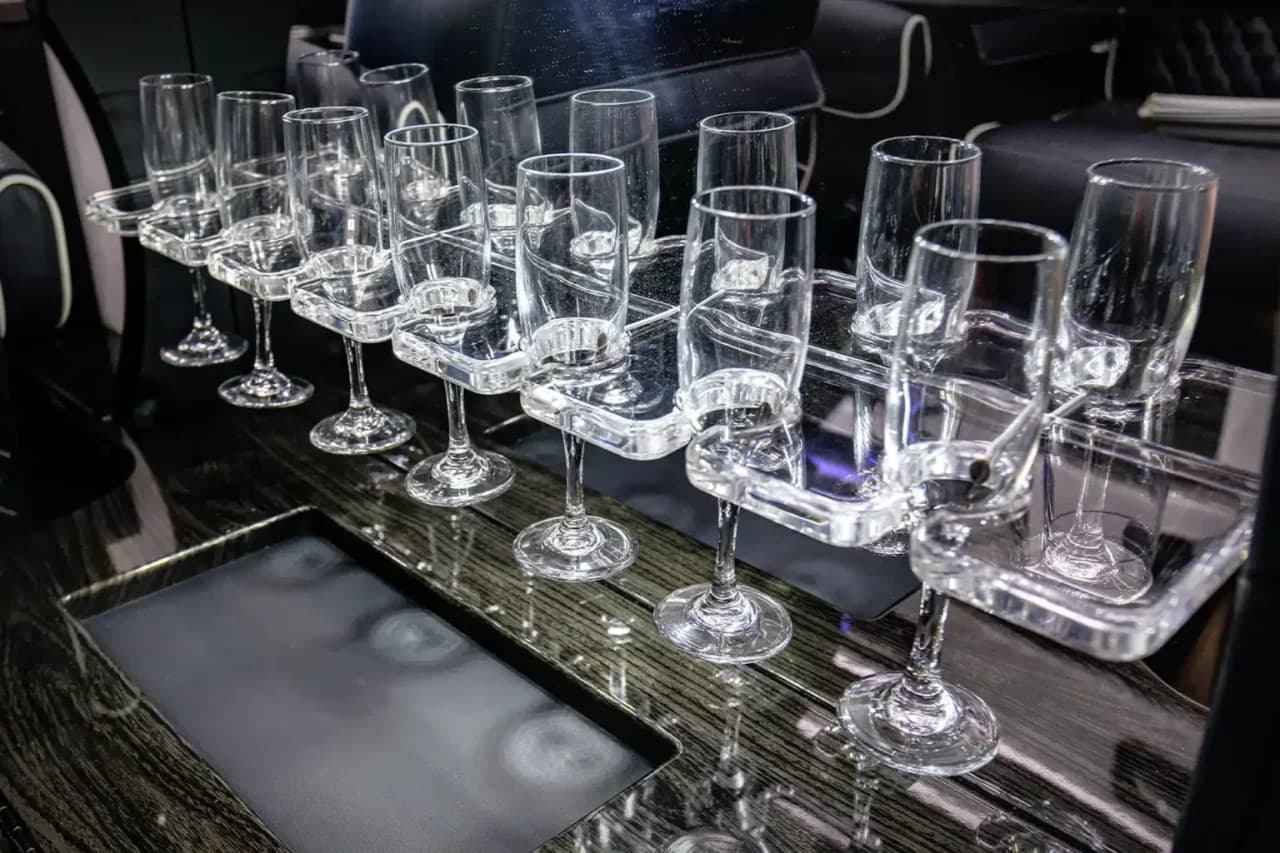 Mercedes-Benz Sprinter 14-passenger wedding guest shuttle